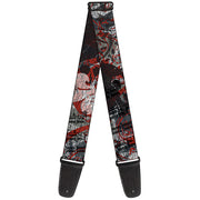 Guitar Strap - Gothic 3 Guitar Straps Buckle-Down   