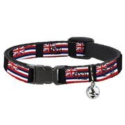 Cat Collar Breakaway - Hawaii Flags Breakaway Cat Collars Buckle-Down   
