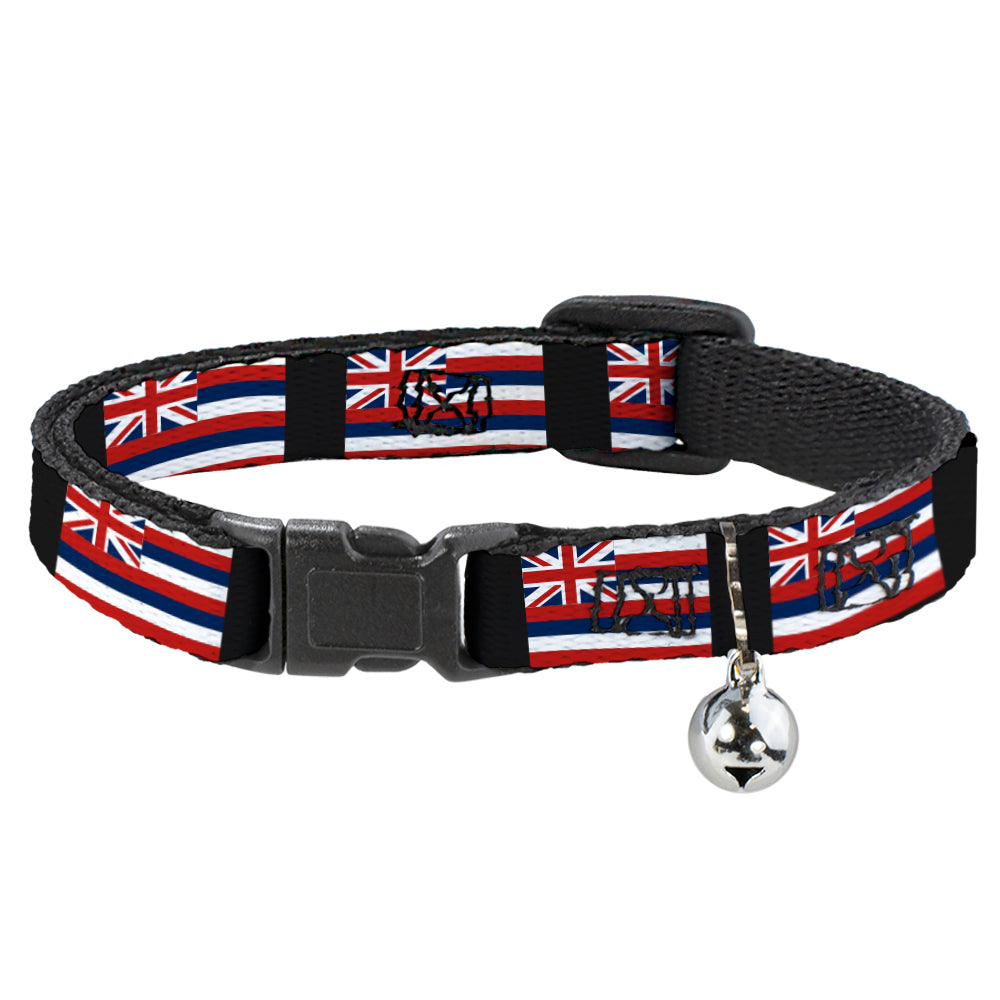 Cat Collar Breakaway - Hawaii Flags Breakaway Cat Collars Buckle-Down   