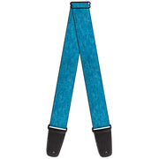 Guitar Strap - Heather Blue Guitar Straps Buckle-Down   