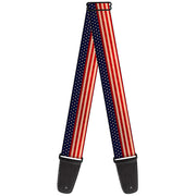 Guitar Strap - American Flag Stripe Guitar Straps Buckle-Down   