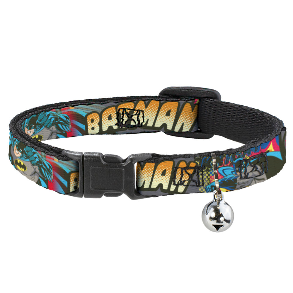 Cat Collar Breakaway - Batman Dark Knight Breakaway Cat Collars DC Comics   