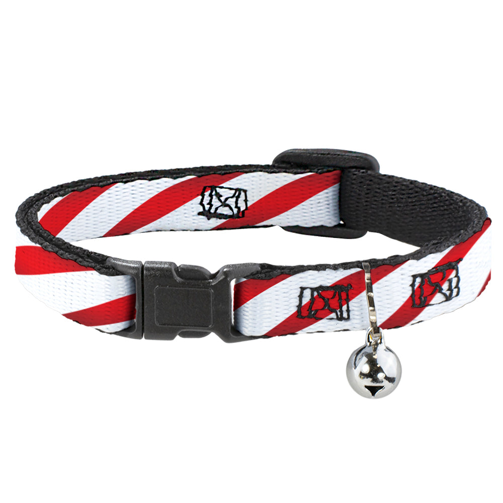 Cat Collar Breakaway - Candy Cane Breakaway Cat Collars Buckle-Down   
