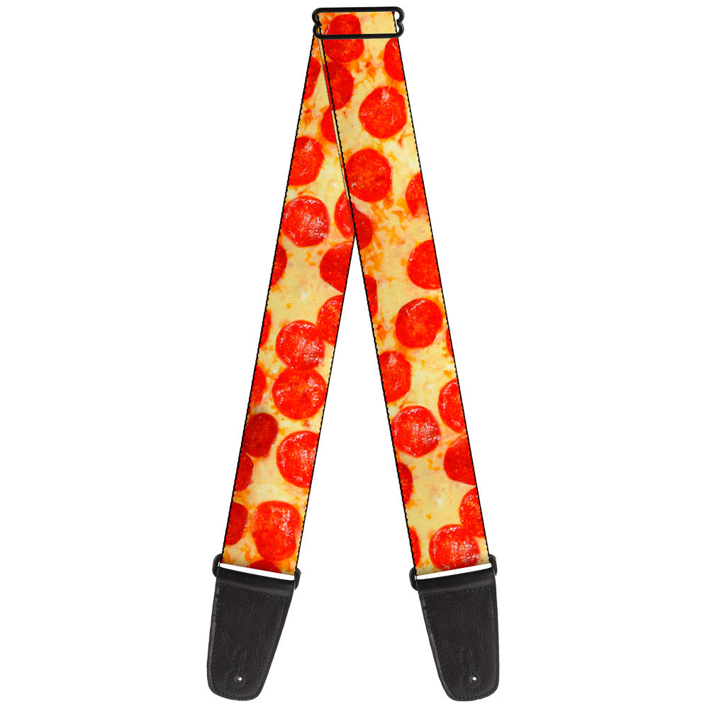 Guitar Strap - Pepperoni Pizza Vivid Guitar Straps Buckle-Down   