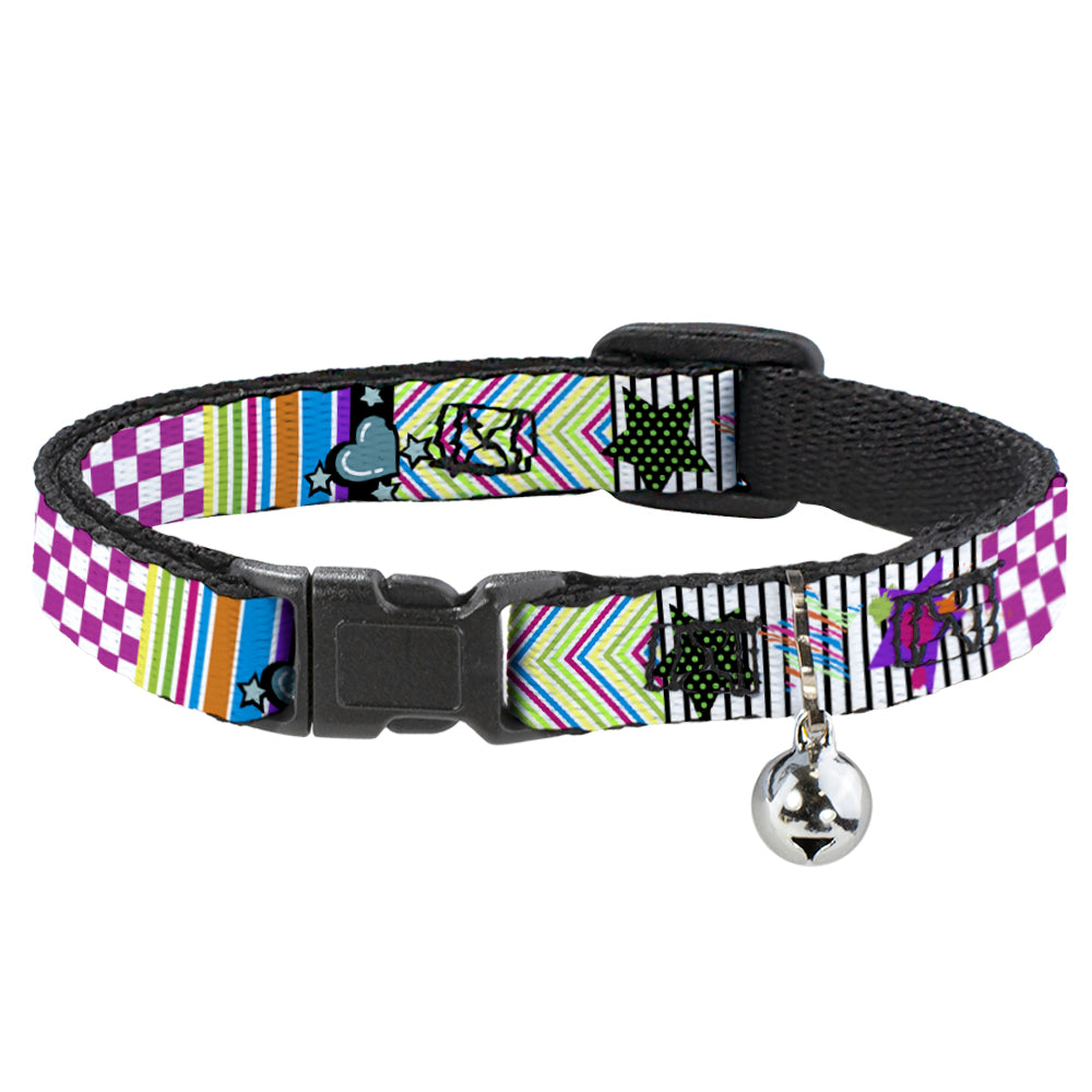 Cat Collar Breakaway - Icons & Patterns 2 Breakaway Cat Collars Buckle-Down   
