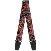 Guitar Strap - Tattoo Johnny-Bones Guitar Straps Tattoo Johnny