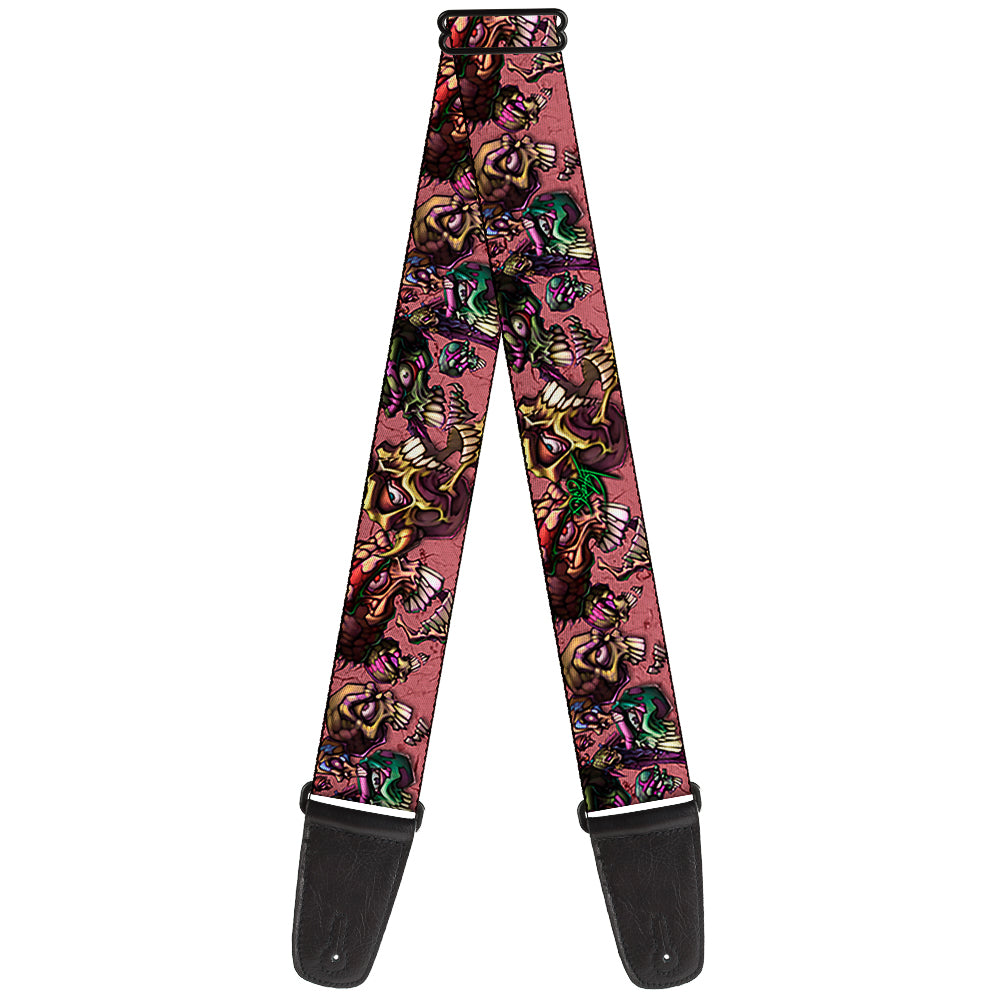 Guitar Strap - Tattoo Johnny-Bones Guitar Straps Tattoo Johnny