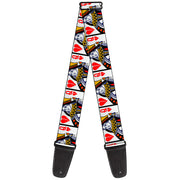 Guitar Strap - Queen of Broken Hearts Guitar Straps Buckle-Down   