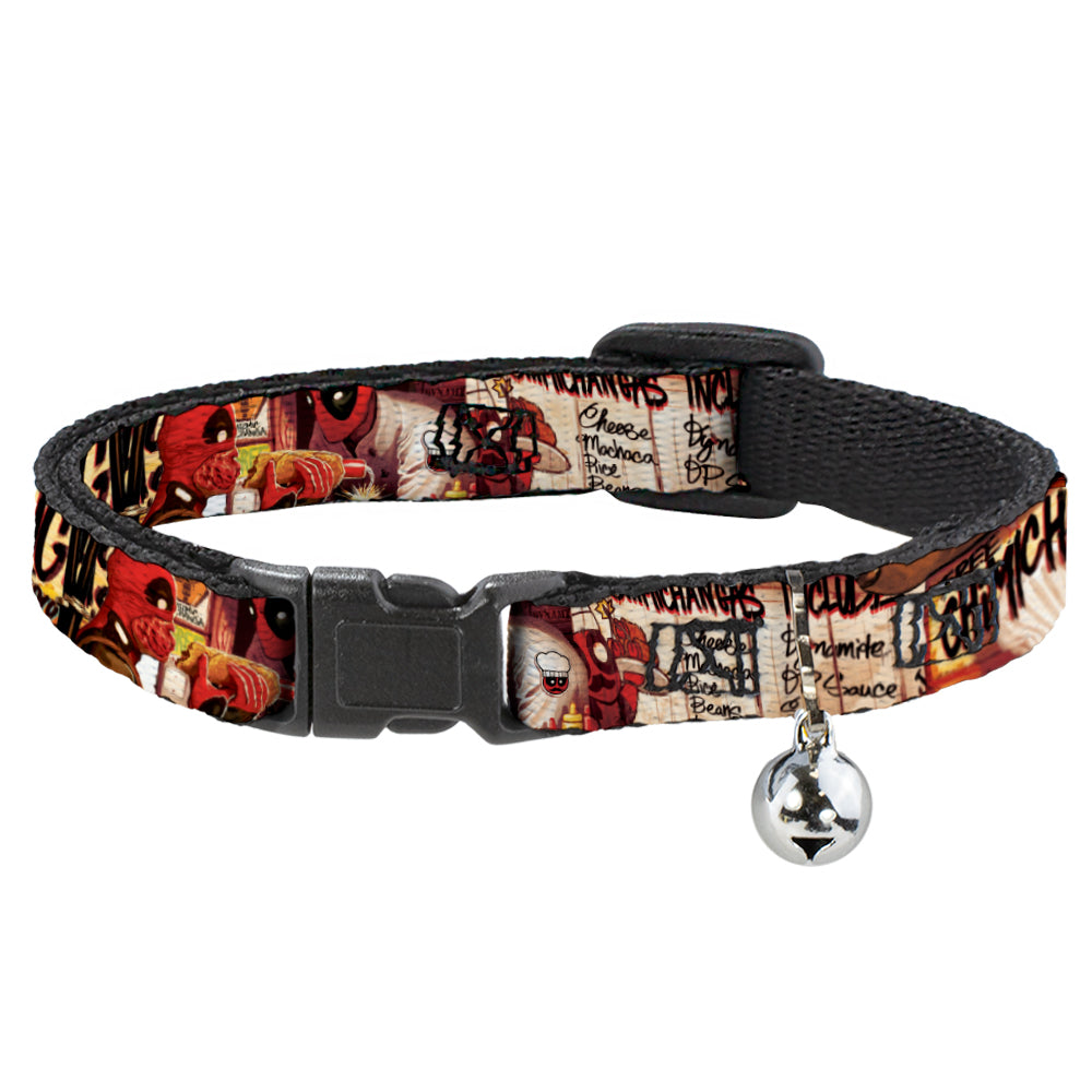 Cat Collar Breakaway - Deadpool Kills Deadpool #2 Cover Dynamite Chimichanga Breakaway Cat Collars Marvel Comics   