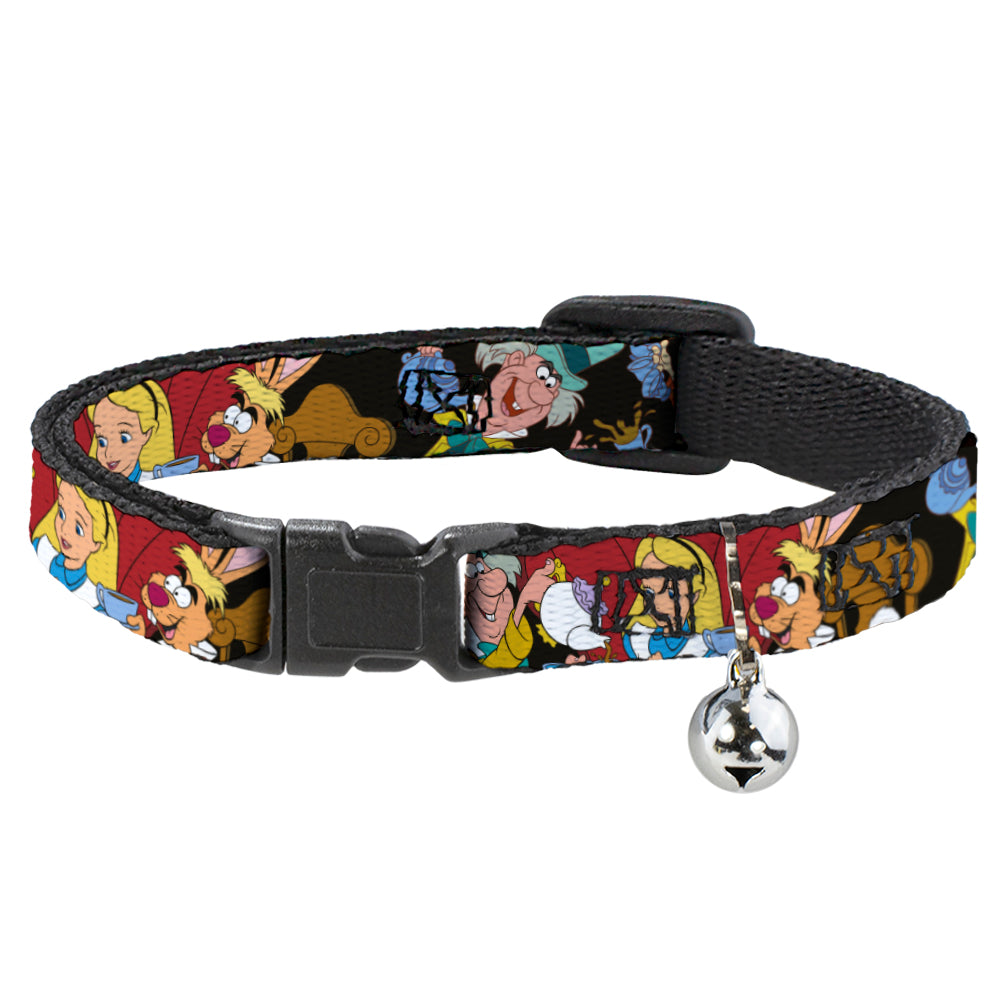 Cat Collar Breakaway - Mad Hatter's Tea Party Poses Breakaway Cat Collars Disney   