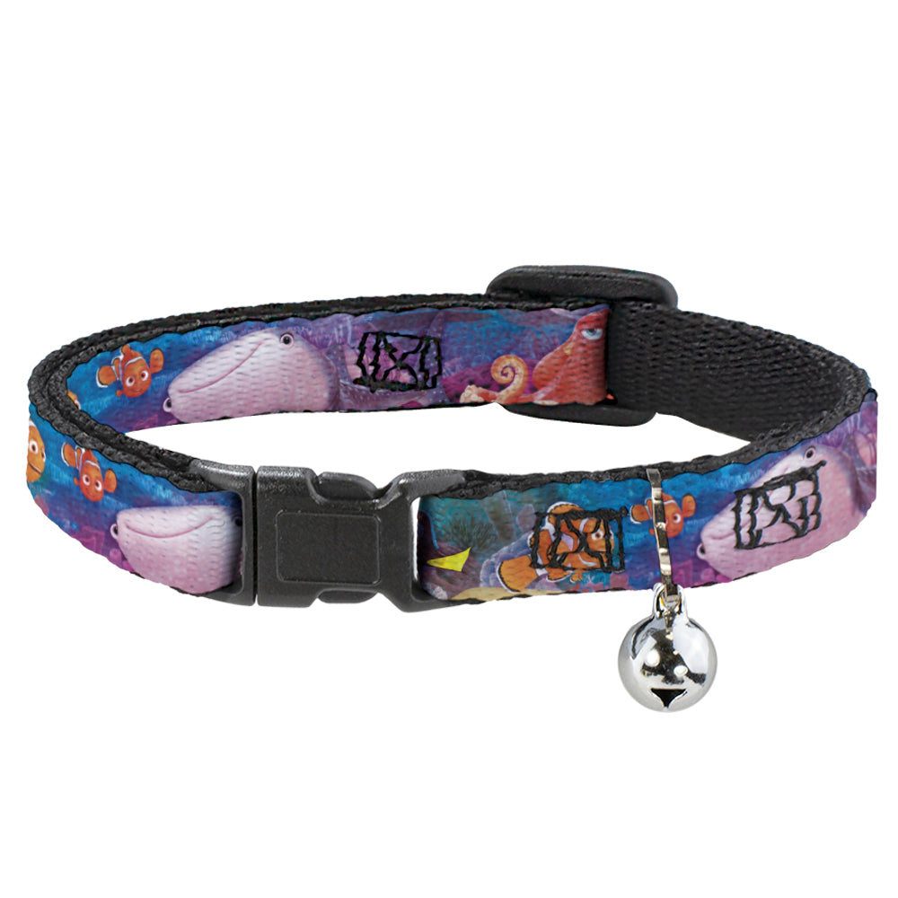 Cat Collar Breakaway - Dory & 5-Friends Under the Sea Breakaway Cat Collars Disney   