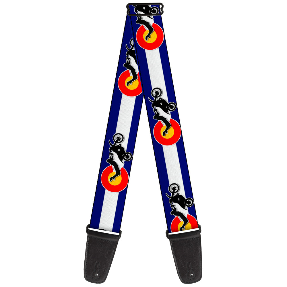 Guitar Strap - Colorado Freestyle Motocross Superman Guitar Straps Buckle-Down   