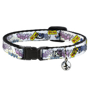 Cat Collar Breakaway - Sound Effects White Pastel Breakaway Cat Collars Buckle-Down   