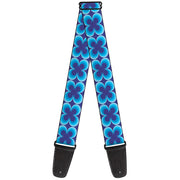 Guitar Strap - Four Dot Gradient Royal Blues Guitar Straps Buckle-Down   