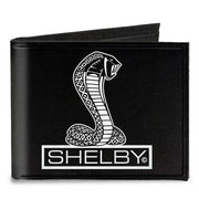 Canvas Bi-Fold Wallet - SHELBY Tiffany Box Black White Canvas Bi-Fold Wallets Shelby