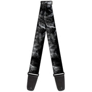 Guitar Strap - Smoke Black Grays Guitar Straps Buckle-Down   