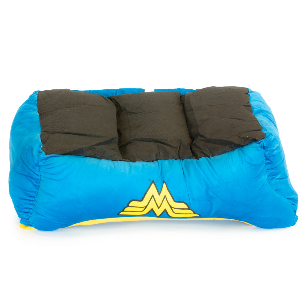Pet Bed - Wonder Woman Dark Red Yellow Dark Blue Pet Beds DC Comics   