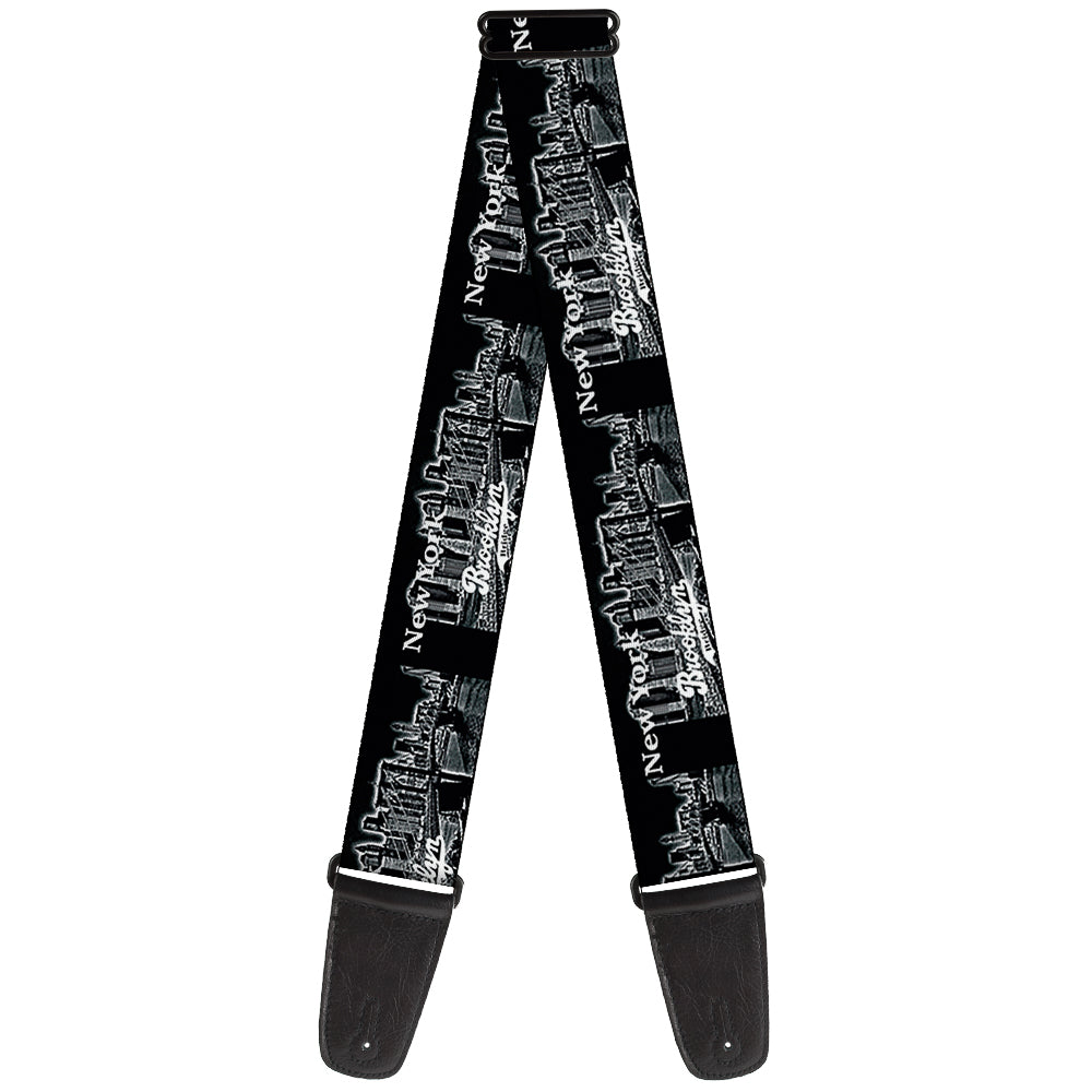 Guitar Strap - Brooklyn New York Guitar Straps Buckle-Down   