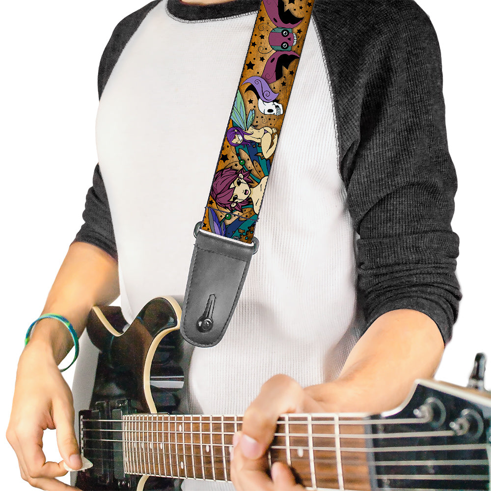 Guitar Strap - Tattoo Johnny-Fairy Gothic Guitar Straps Tattoo Johnny