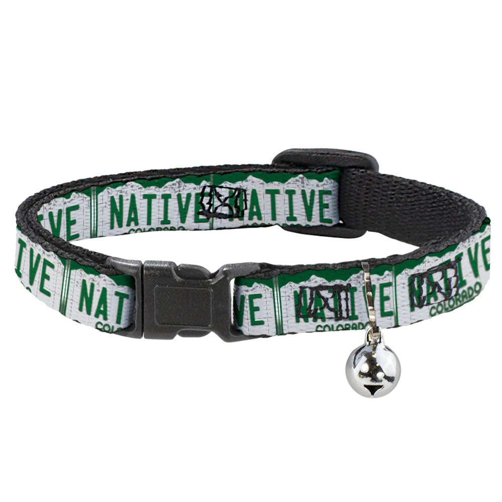 Cat Collar Breakaway - Colorado License Plate NATIVE Breakaway Cat Collars Buckle-Down   