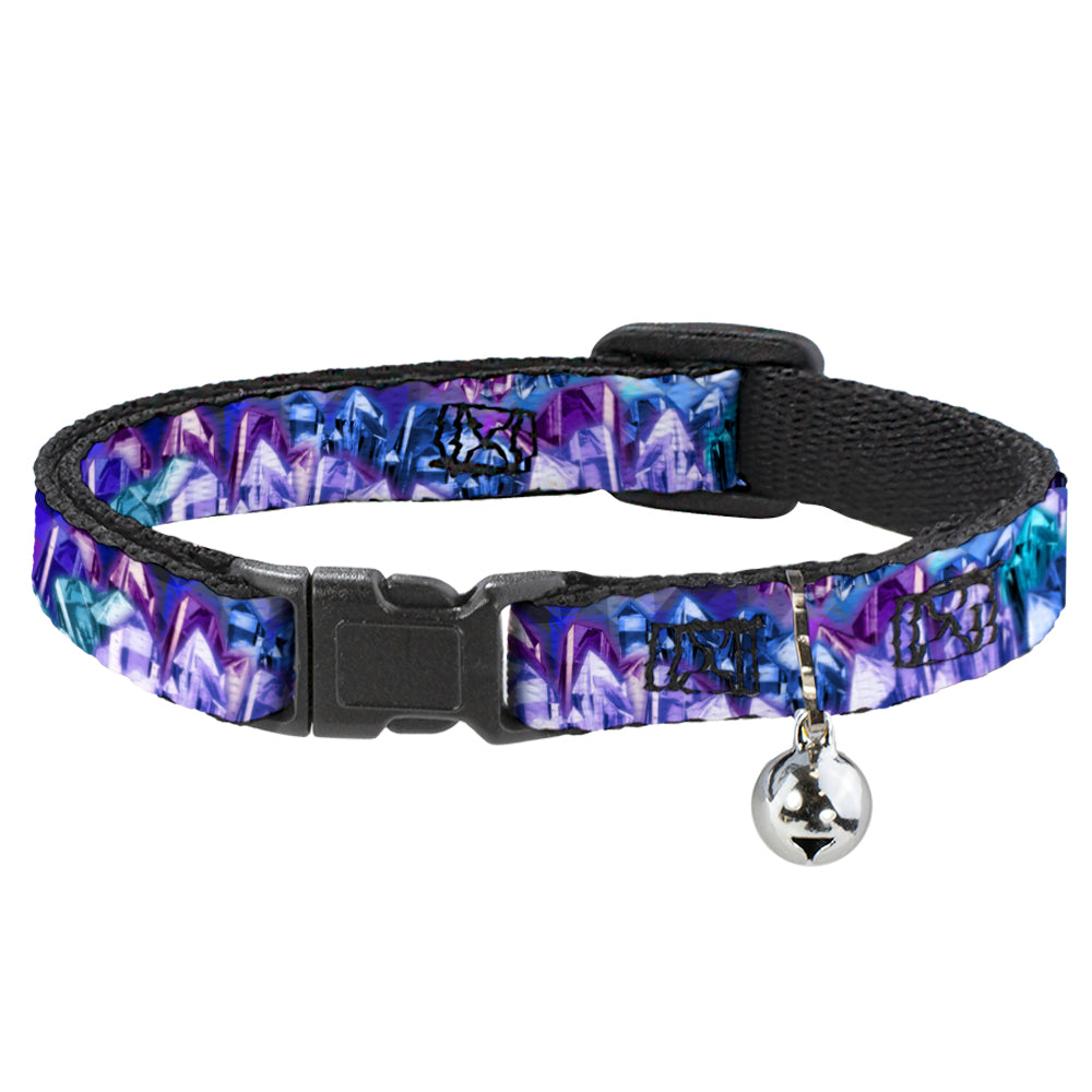 Cat Collar Breakaway - Crystals2 Blues Purples Breakaway Cat Collars Buckle-Down   