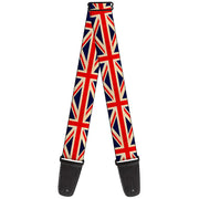 Guitar Strap - Vintage United Kingdom Flags Guitar Straps Buckle-Down   