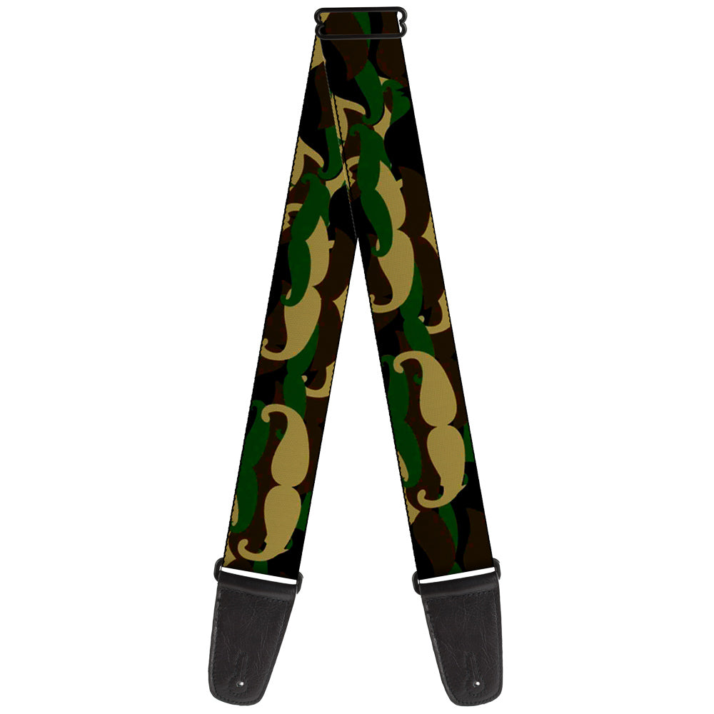 Guitar Strap - Camo'stache Guitar Straps Buckle-Down   