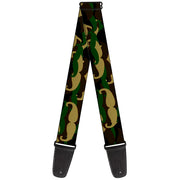 Guitar Strap - Camo'stache Guitar Straps Buckle-Down   