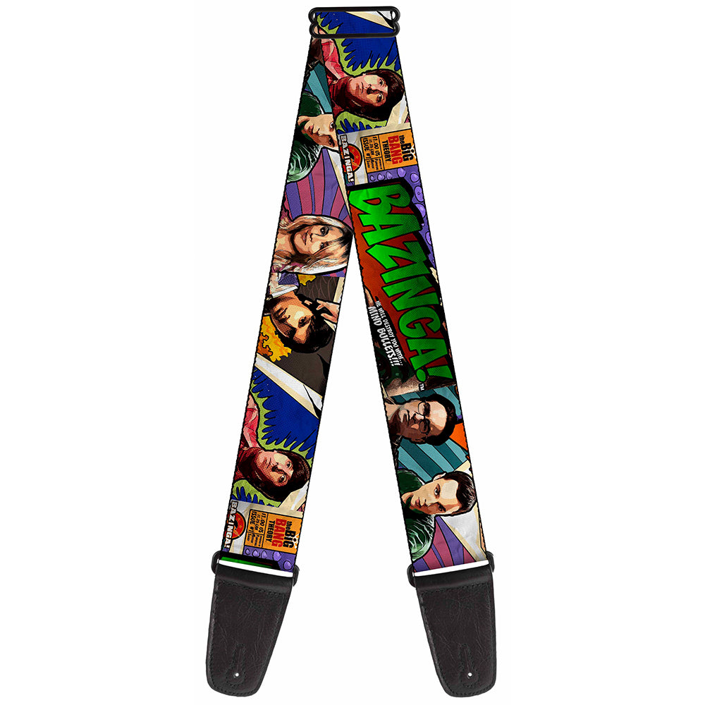 Guitar Strap - The Big Bang Theory Comic Strip Guitar Straps The Big Bang Theory   