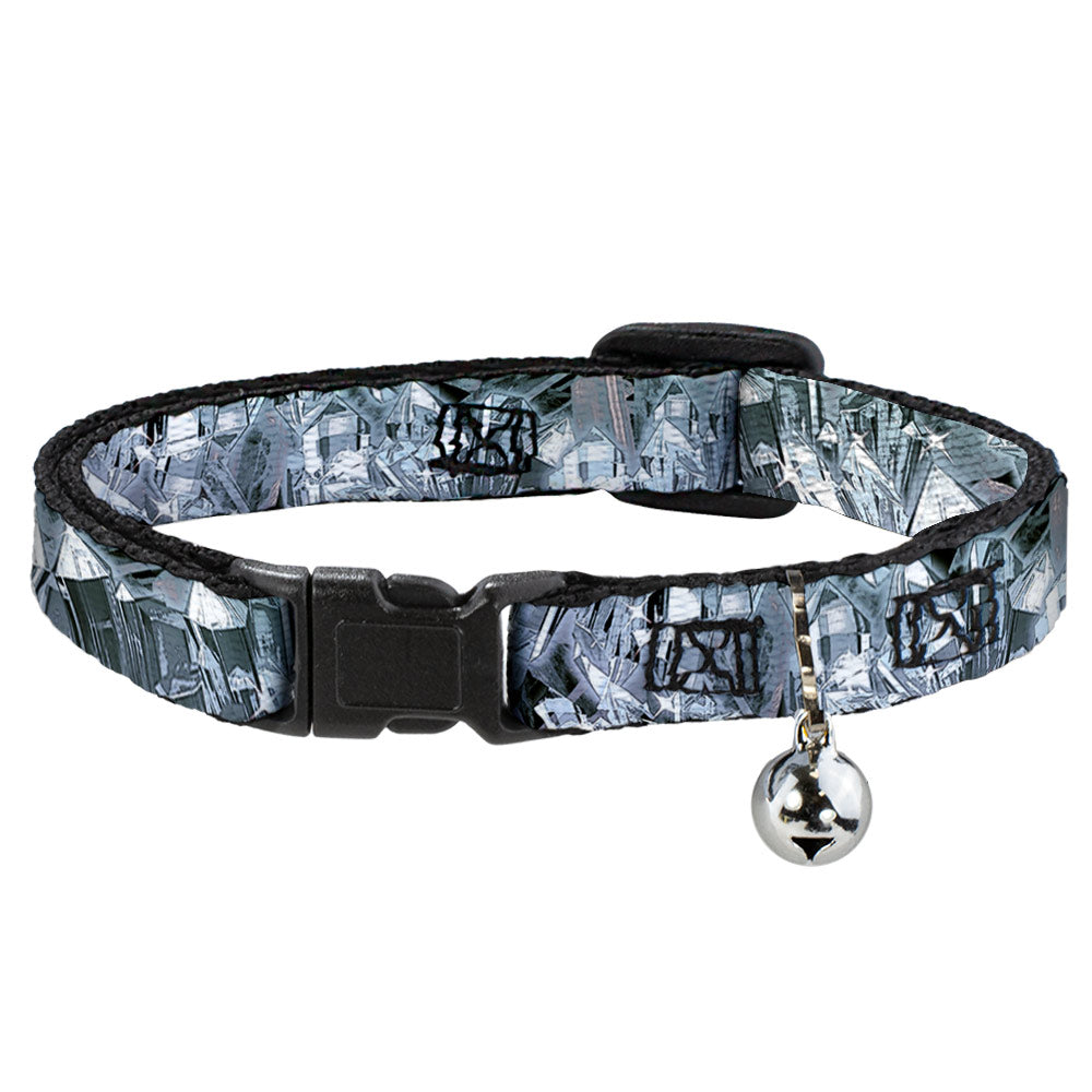 Cat Collar Breakaway - Crystals3 Clear Breakaway Cat Collars Buckle-Down   
