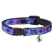 Cat Collar Breakaway - Tattoo Johnny-Hummingbird Breakaway Cat Collars Tattoo Johnny   