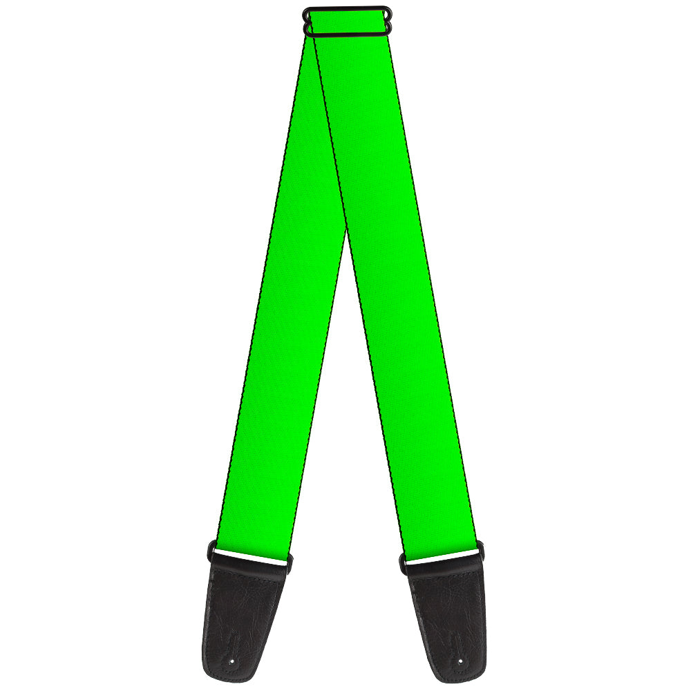 Guitar Strap - Neon Green Guitar Straps Buckle-Down   