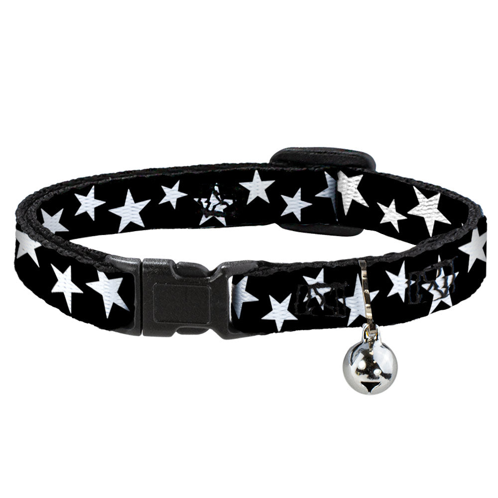 Cat Collar Breakaway - Multi Stars Black White Breakaway Cat Collars Buckle-Down   