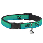 Cat Collar Breakaway - Teal Ombre Breakaway Cat Collars Buckle-Down   