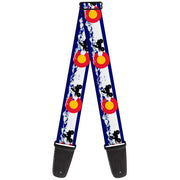 Guitar Strap - Colorado ATV Rider Mountains Guitar Straps Buckle-Down   