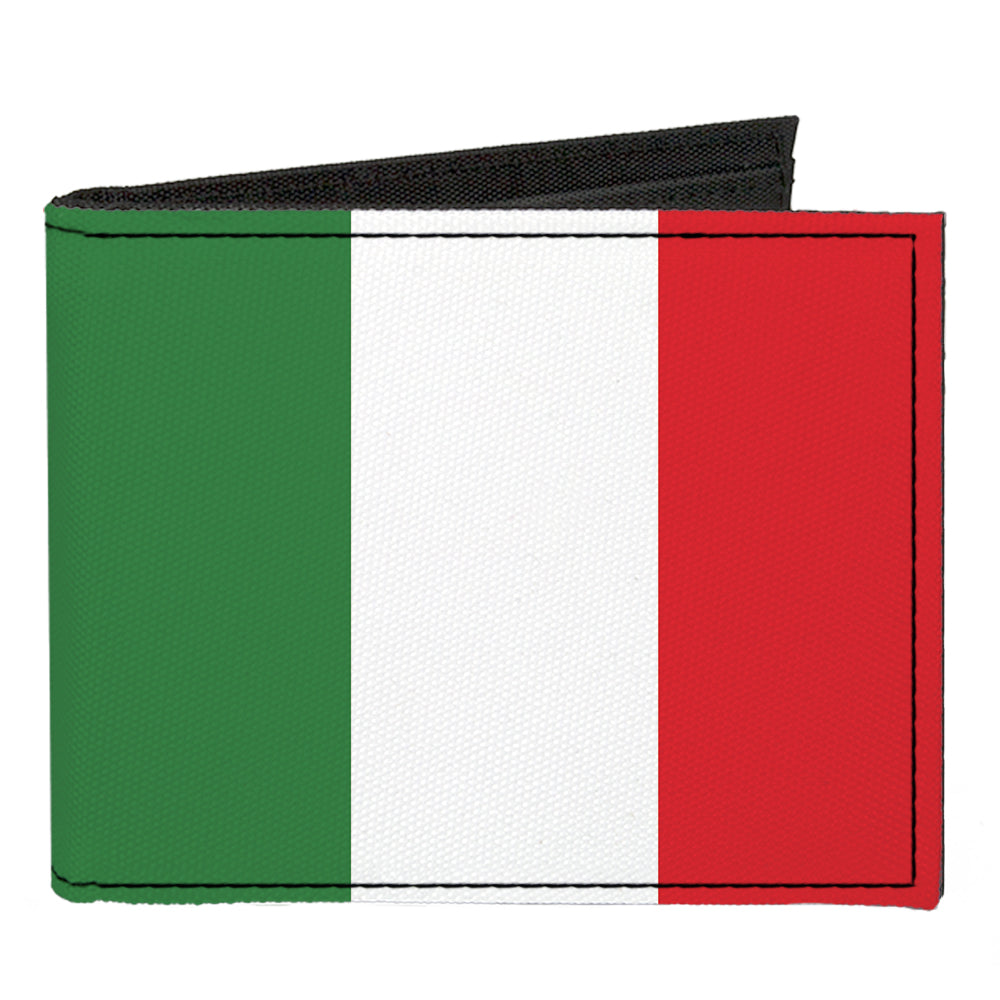 Canvas Bi-Fold Wallet - Italy Flag Canvas Bi-Fold Wallets Buckle-Down   