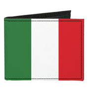 Canvas Bi-Fold Wallet - Italy Flag Canvas Bi-Fold Wallets Buckle-Down   