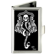 Business Card Holder - SMALL - Harry Potter Dark Mark Symbol FCG Black Gray White Business Card Holders Harry Potter Default Title
