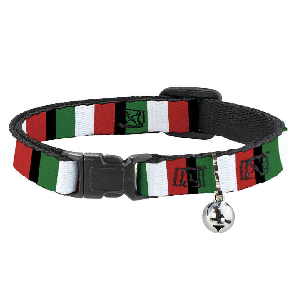 Cat Collar Breakaway - Italy Flags Breakaway Cat Collars Buckle-Down   