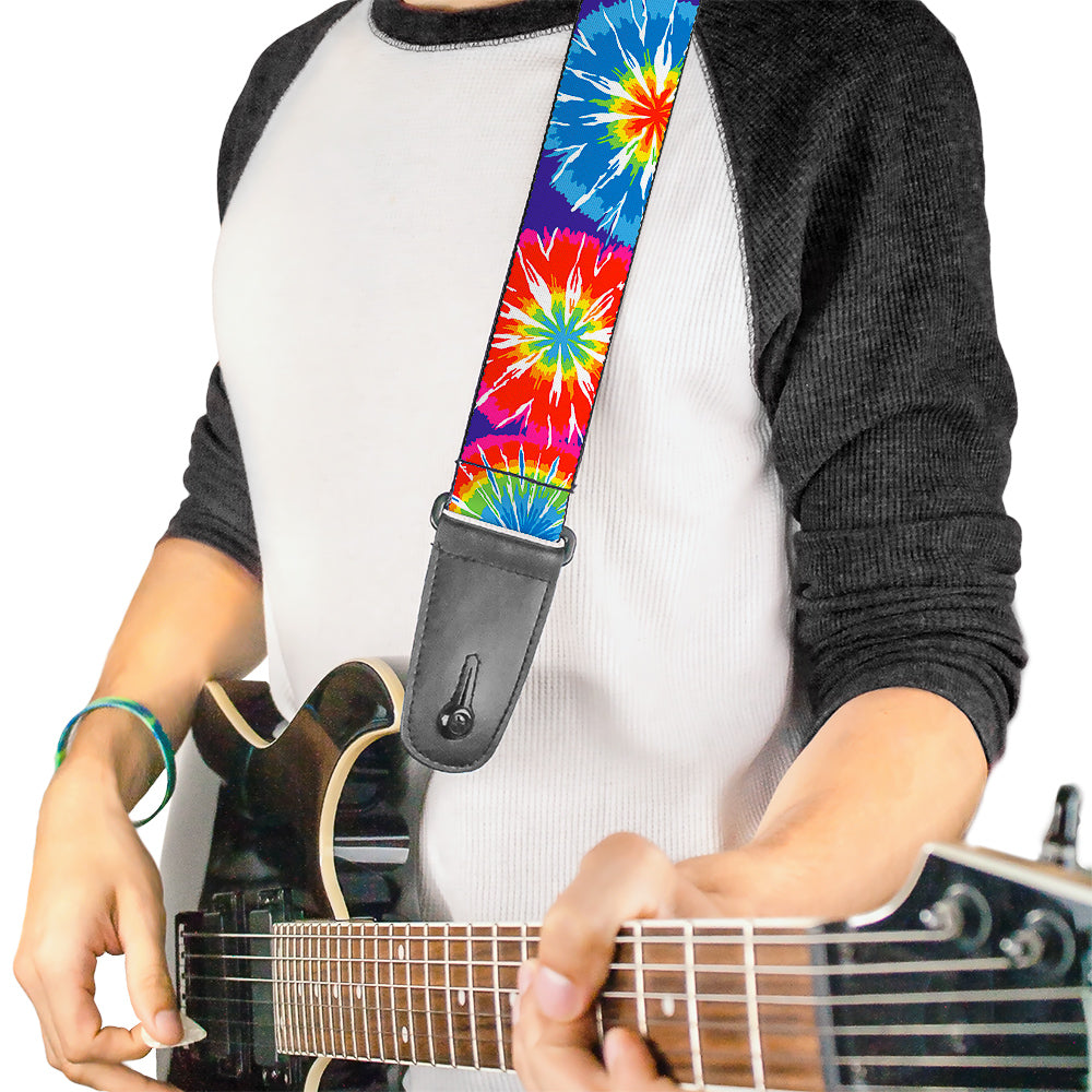Guitar Strap - 70's Tie Dye Guitar Straps Buckle-Down   