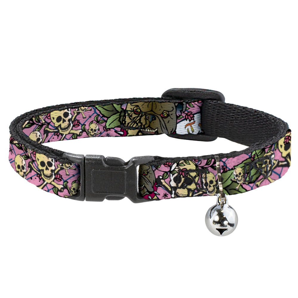 Cat Collar Breakaway - Trust No One Pink Breakaway Cat Collars Buckle-Down   
