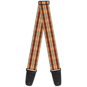 Guitar Strap - Americana Plaid Guitar Straps Buckle-Down   