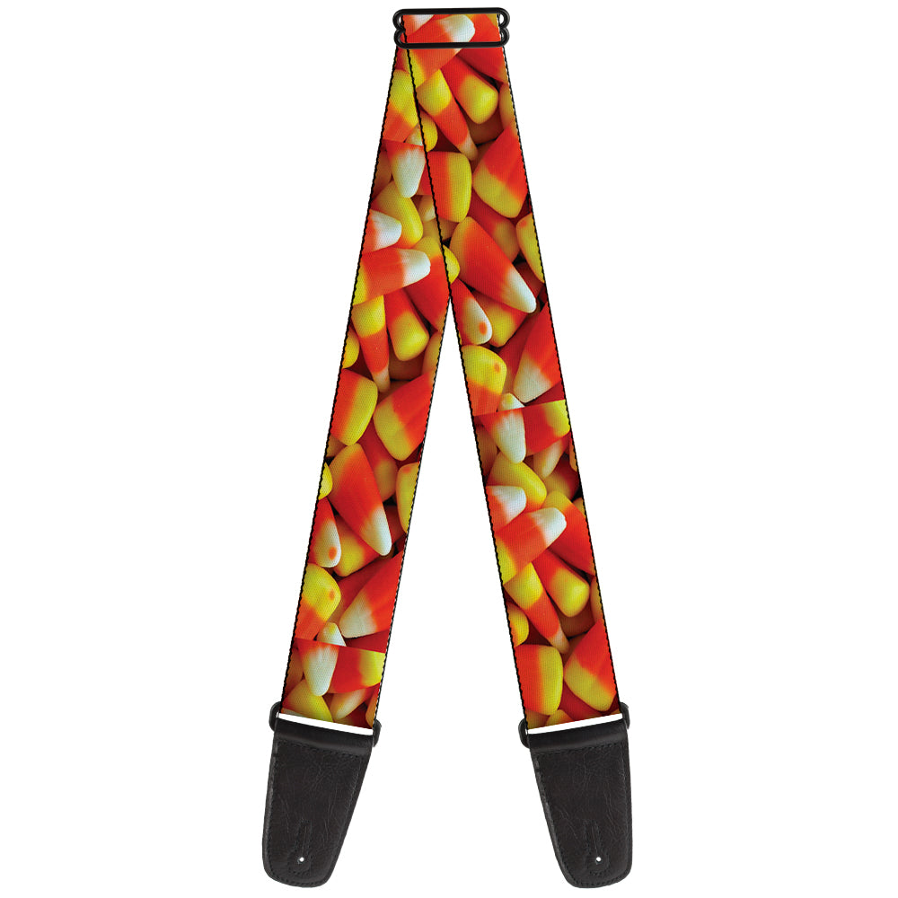 Guitar Strap - Vivid Candy Corn Stacked Guitar Straps Buckle-Down   