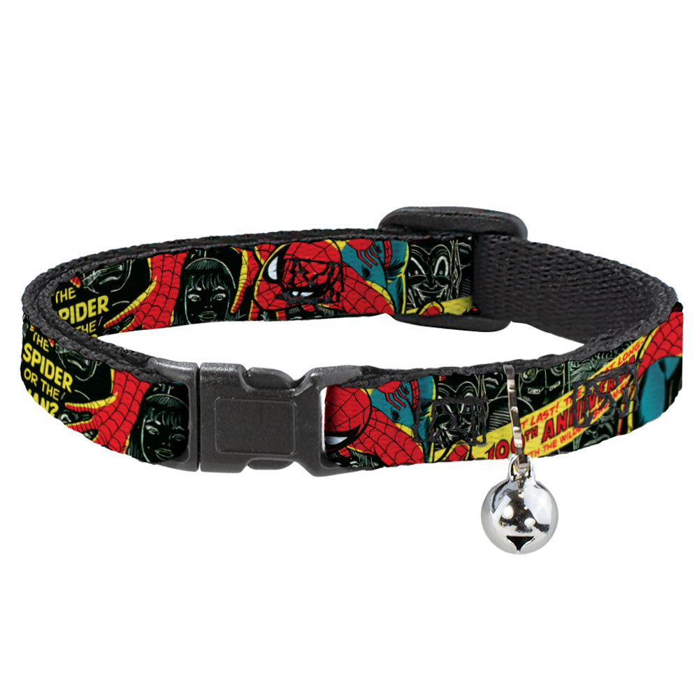 Cat Collar Breakaway - THE AMAZING SPIDER-MAN 100th ANNIVERSARY Cover Breakaway Cat Collars Marvel Comics   