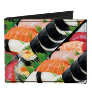 Canvas Bi-Fold Wallet - Sushi Vivid Canvas Bi-Fold Wallets Buckle-Down   