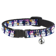 Cat Collar Breakaway with Bell - Star Wars Holiday Stormtrooper Easter Bunny Ears Purple Breakaway Cat Collars Star Wars   