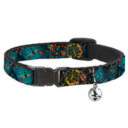 Cat Collar Breakaway - Honor CLOSE-UP Black Breakaway Cat Collars Buckle-Down   