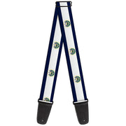 Guitar Strap - El Salvador Flag Guitar Straps Buckle-Down   