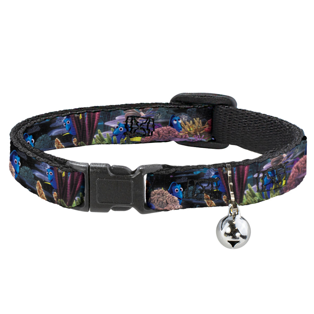 Cat Collar Breakaway - Dory 4-Hiding Poses Under the Sea Breakaway Cat Collars Disney   