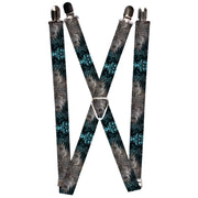 Suspenders - 1.0" - Tattoo Johnny-Star Machine Suspenders Tattoo Johnny   